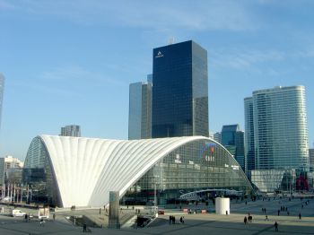 Moto taxi Défense