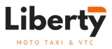 Liberty Trans taxi moto Paris Orly Roissy CDG Logo